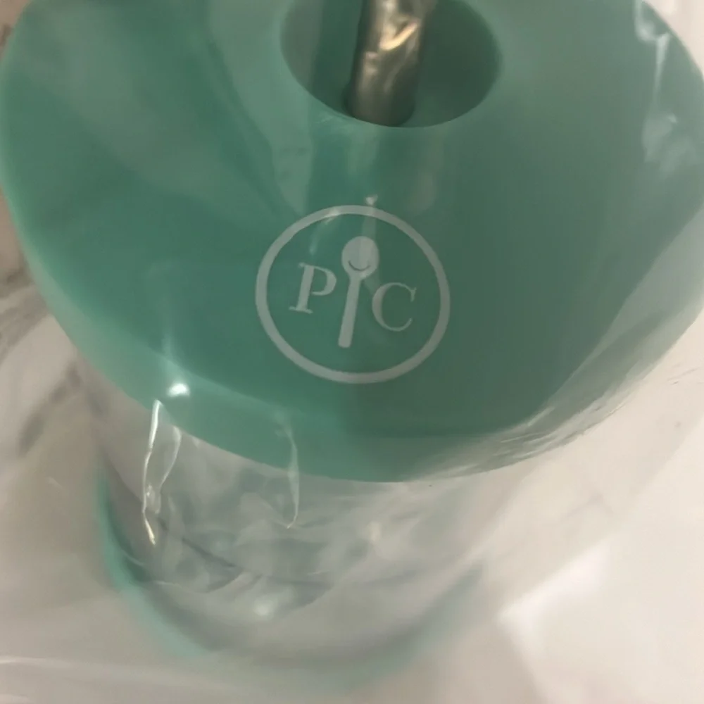 Pampered Chef Teal/Turquoise Whipped Cream Maker #1461 New In Box